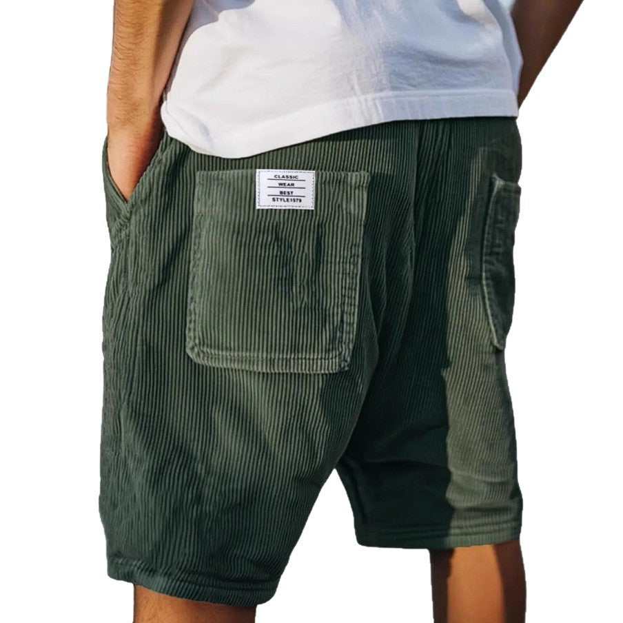 LENOIR מכנסיים קצרים שיקיים מוולור