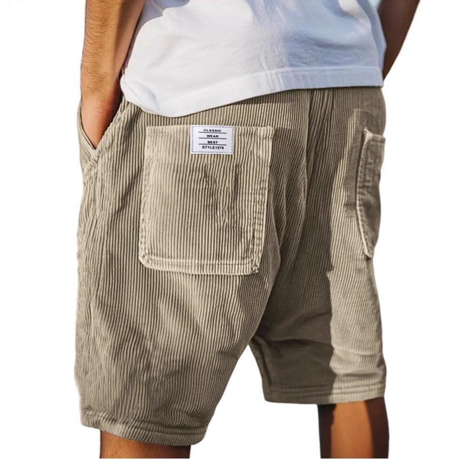 LENOIR מכנסיים קצרים שיקיים מוולור